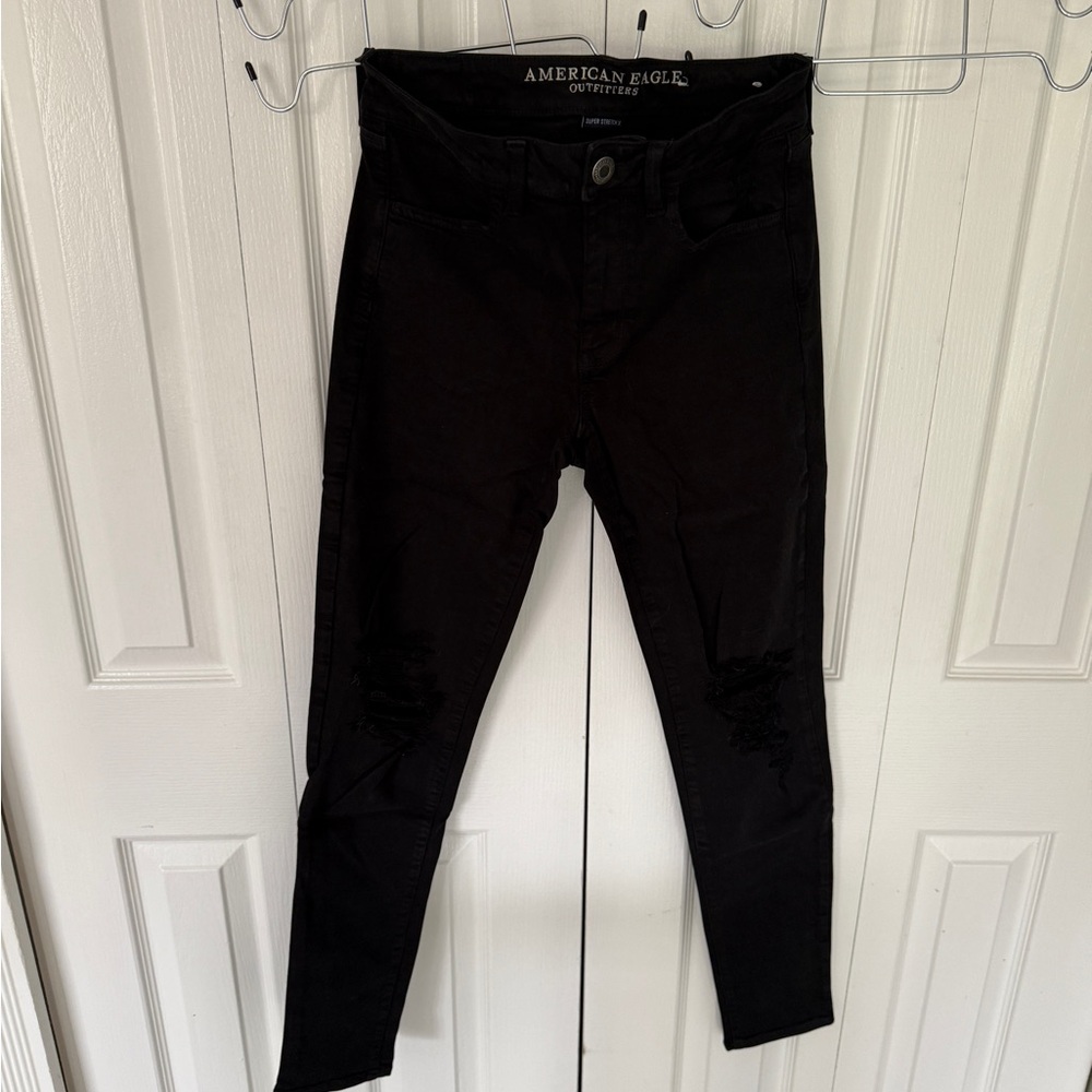 American Eagle Black Skinny Jeans